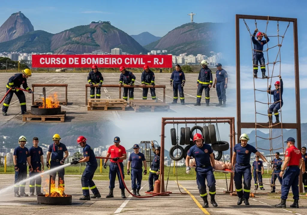 Curso de bombeiro civil RJ​