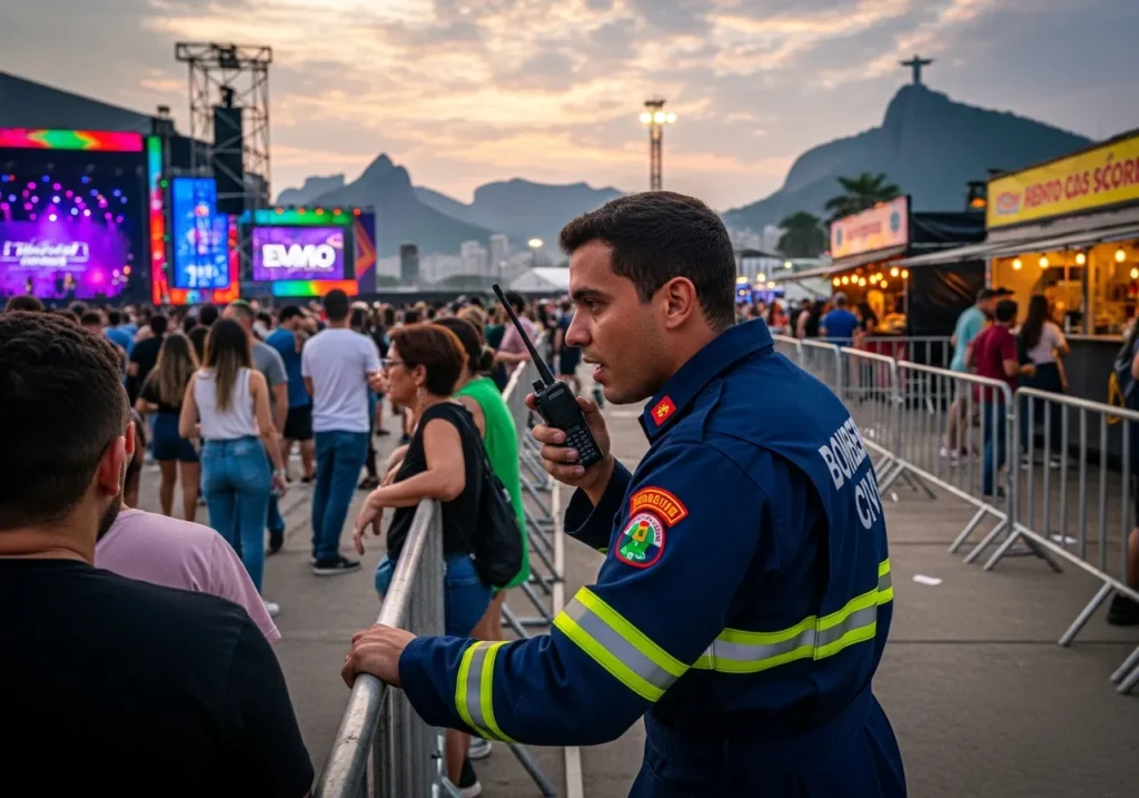 Bombeiro civil para eventos RJ​